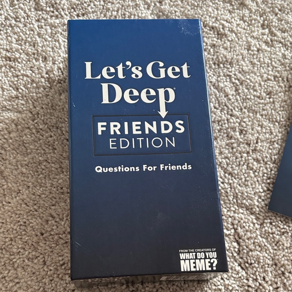 Let's Get Deep Friends Edition Game